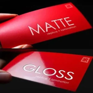 Matt Lamination